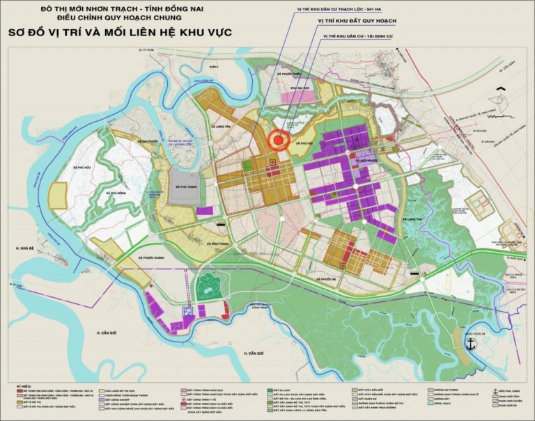 Đô thị mới Nhơn Trạch: 4 khu phát triển đô thị, 3 khu phát triển công nghiệp, 1 khu bảo tồn