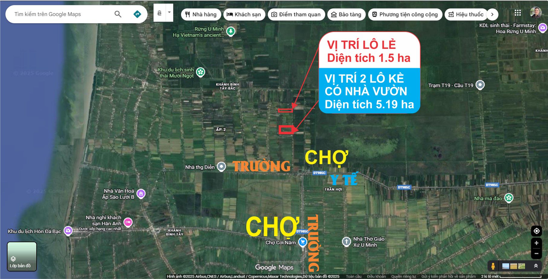 VỊ TRÍ TỔNG THẾ